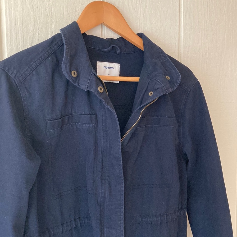 Dark Blue Jacket